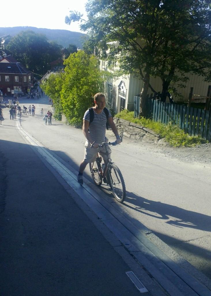 Фотография: Подъемник для велосипедистов в Норвегии №8 - BigPicture.ru