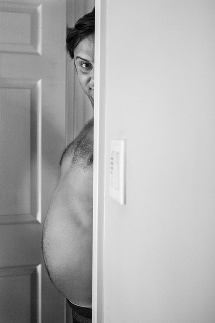 Фотография: Жена не хотела фотографироваться беременной, поэтому я сделал это вместо нее №8 - BigPicture.ru