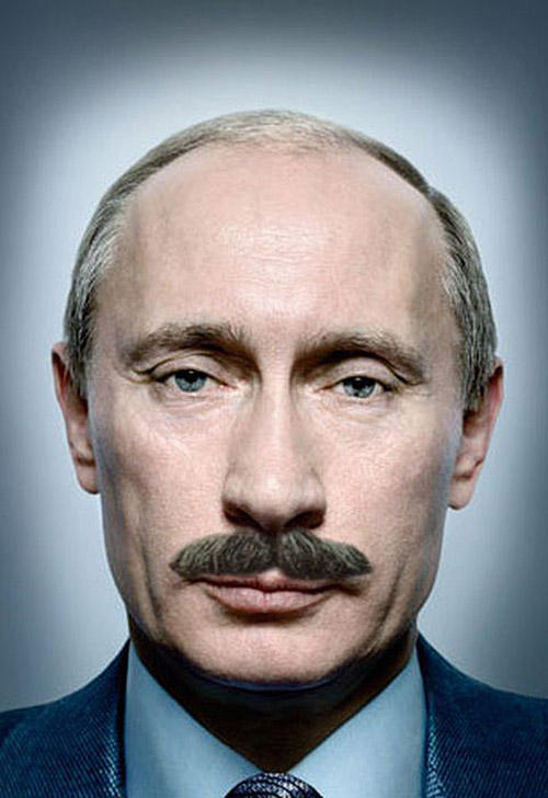 Фотография: Необычный сайт фанатов Путина с усами №6 - BigPicture.ru