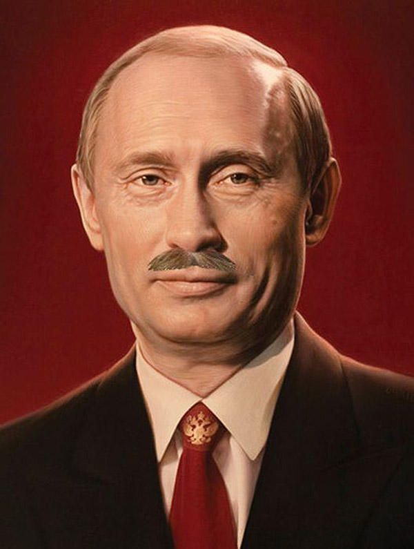 Фотография: Необычный сайт фанатов Путина с усами №19 - BigPicture.ru