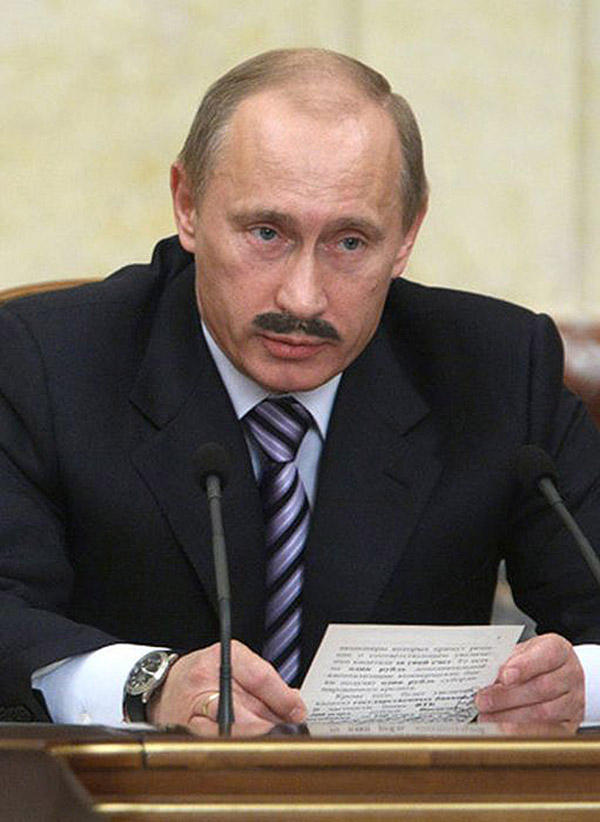 Фотография: Необычный сайт фанатов Путина с усами №22 - BigPicture.ru
