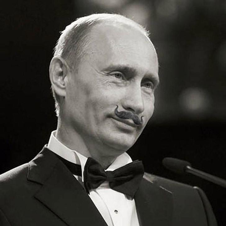 Фотография: Необычный сайт фанатов Путина с усами №34 - BigPicture.ru