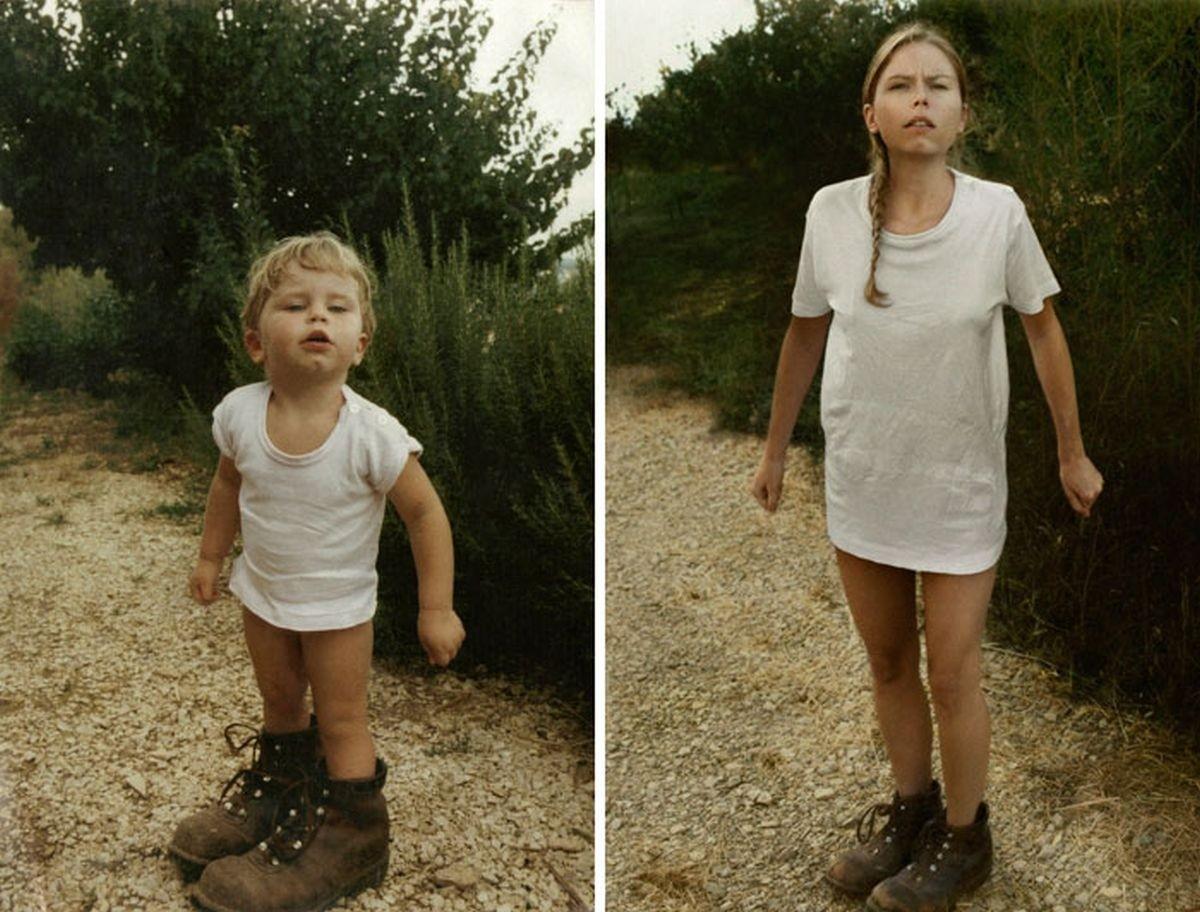 Фотография: До и после: забавные семейные фото десятки лет спустя №8 - BigPicture.ru
