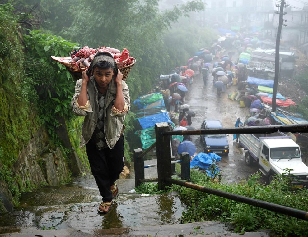 Фотография: Как выглядит самое влажное место на Земле, городок в индийском штате Мегхалая №13 - BigPicture.ru