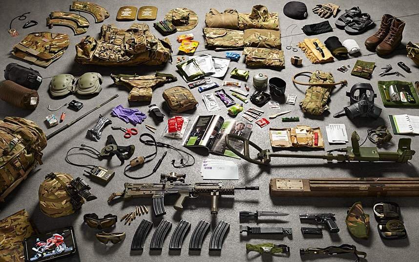 Фотография: Как изменилось за тысячелетие: полное боевое снаряжение британских солдат от XI до XXI века №14 - BigPicture.ru
