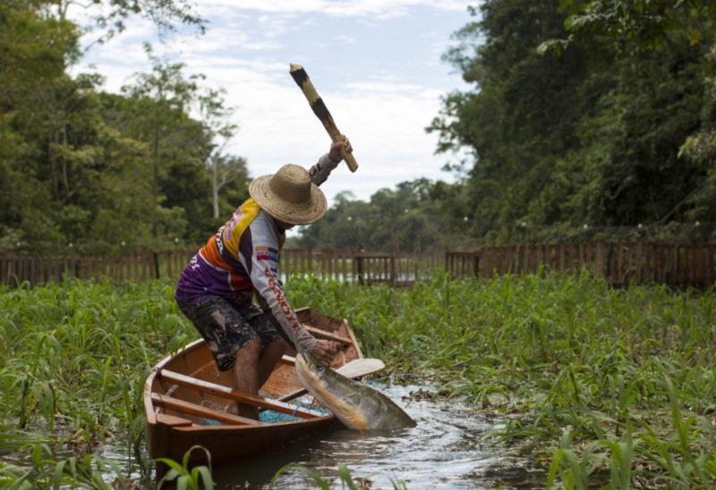 Фотография: Как рыбачат и охотятся индейцы Амазонии №3 - BigPicture.ru