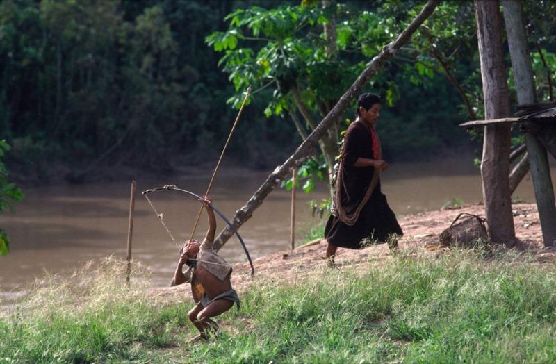 Фотография: Как рыбачат и охотятся индейцы Амазонии №7 - BigPicture.ru