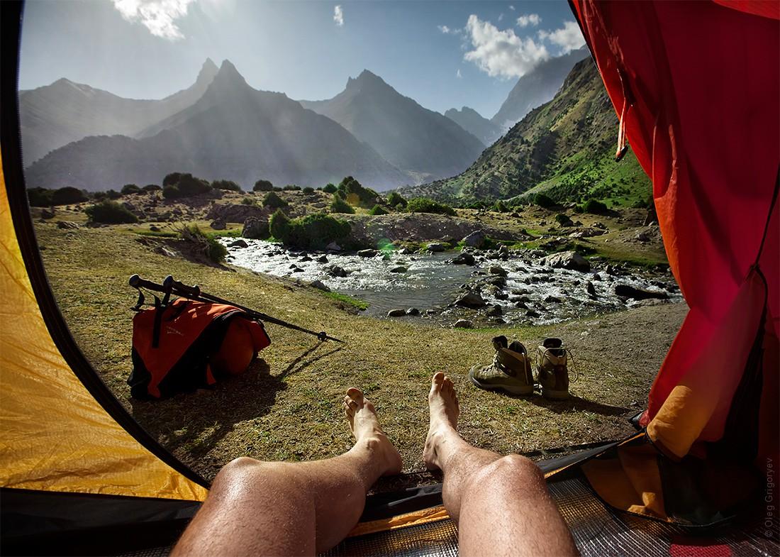 Фотография: Утренние виды из палатки №2 - BigPicture.ru