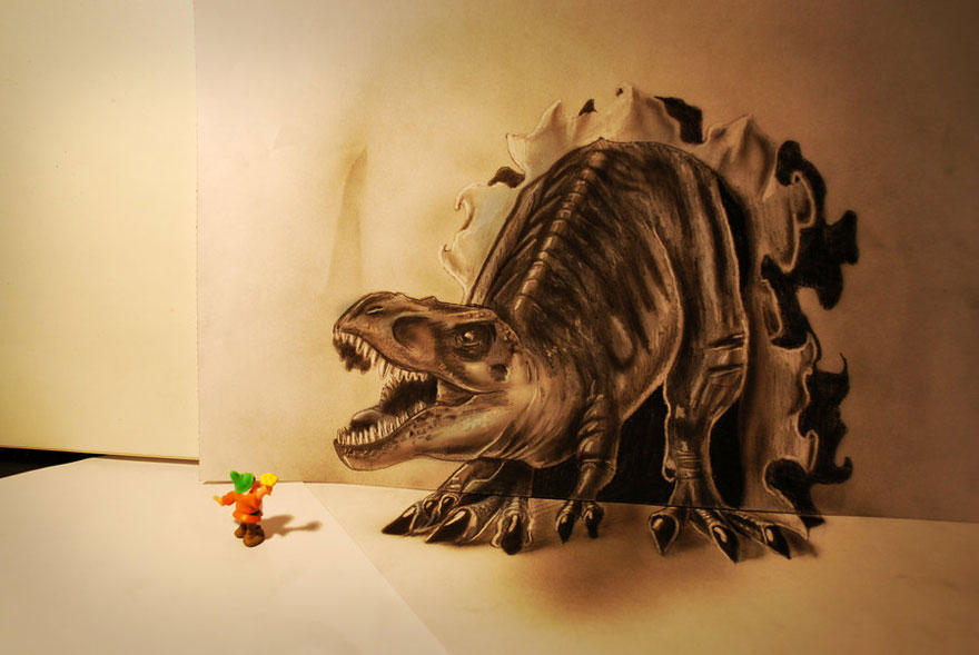Фотография: Самые впечатляющие карандашные 3D-рисунки от художников со всего света №9 - BigPicture.ru