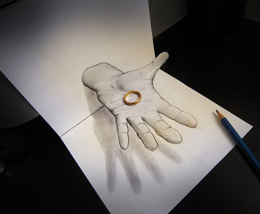 Фотография: Самые впечатляющие карандашные 3D-рисунки от художников со всего света №10 - BigPicture.ru