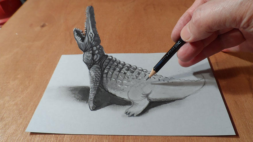 Фотография: Самые впечатляющие карандашные 3D-рисунки от художников со всего света №11 - BigPicture.ru