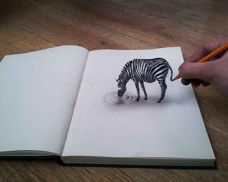 Фотография: Самые впечатляющие карандашные 3D-рисунки от художников со всего света №32 - BigPicture.ru