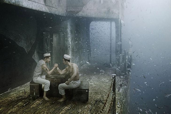 Фотография: Жизнь на затонувшем корабле: подводный мир фотографа и дайвера Андреаса Франке №2 - BigPicture.ru