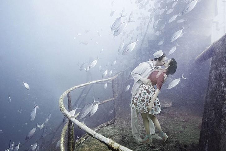Фотография: Жизнь на затонувшем корабле: подводный мир фотографа и дайвера Андреаса Франке №10 - BigPicture.ru