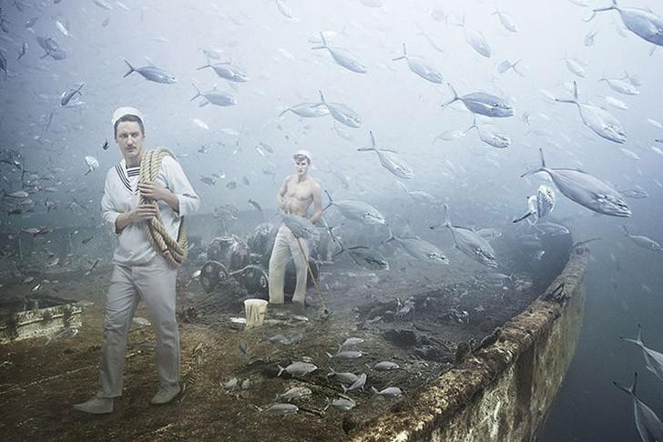 Фотография: Жизнь на затонувшем корабле: подводный мир фотографа и дайвера Андреаса Франке №13 - BigPicture.ru