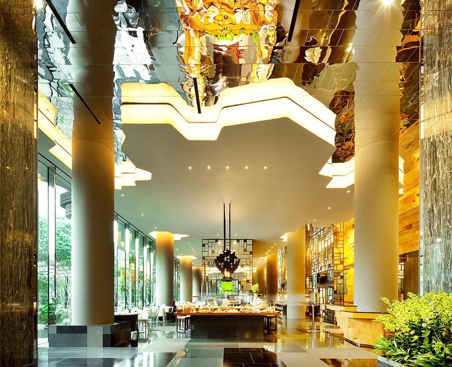 Фотография: Уникальный сад на фасаде отеля в Сингапуре №10 - BigPicture.ru
