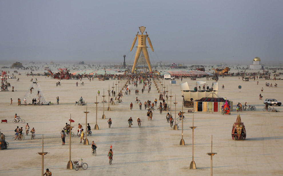 Фотография: Фестиваль Burning Man — 2014 в Неваде №4 - BigPicture.ru