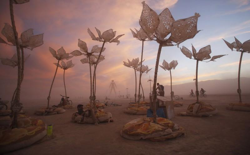 Фотография: Фестиваль Burning Man — 2014 в Неваде №1 - BigPicture.ru