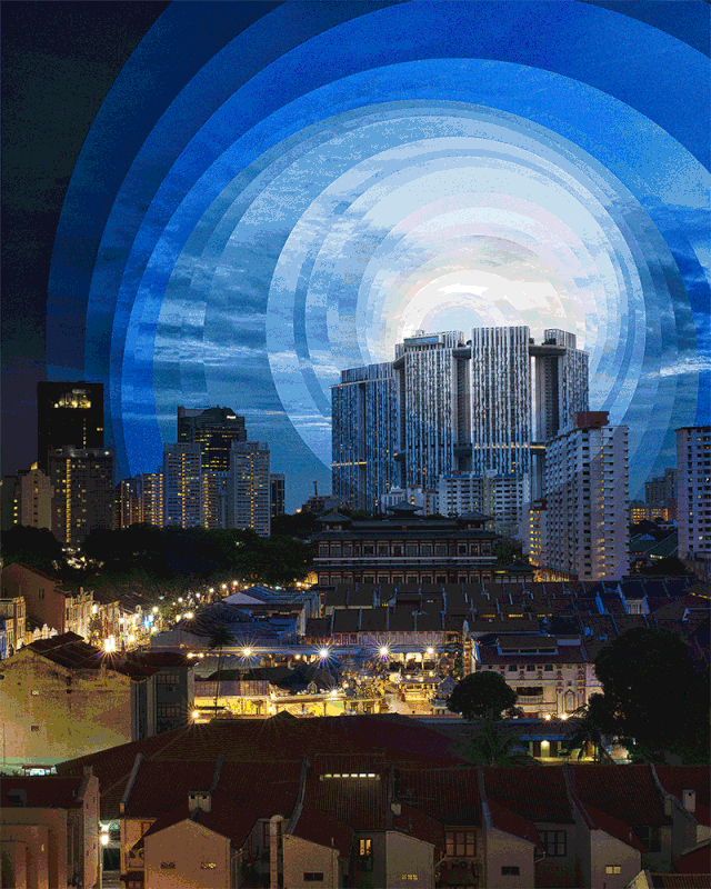 Фотография: Гипнотические GIF-изображения азиатских мегаполисов №5 - BigPicture.ru