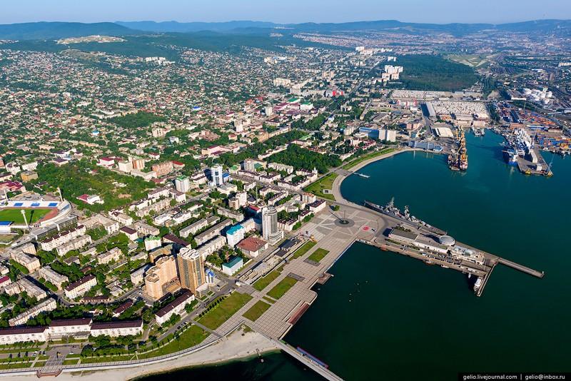 Фотография: Новороссийск и Геленджик с высоты №1 - BigPicture.ru