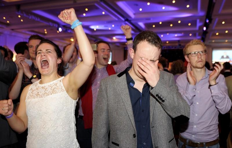 Фотография: Реакция шотландцев на результаты референдума о независимости №1 - BigPicture.ru