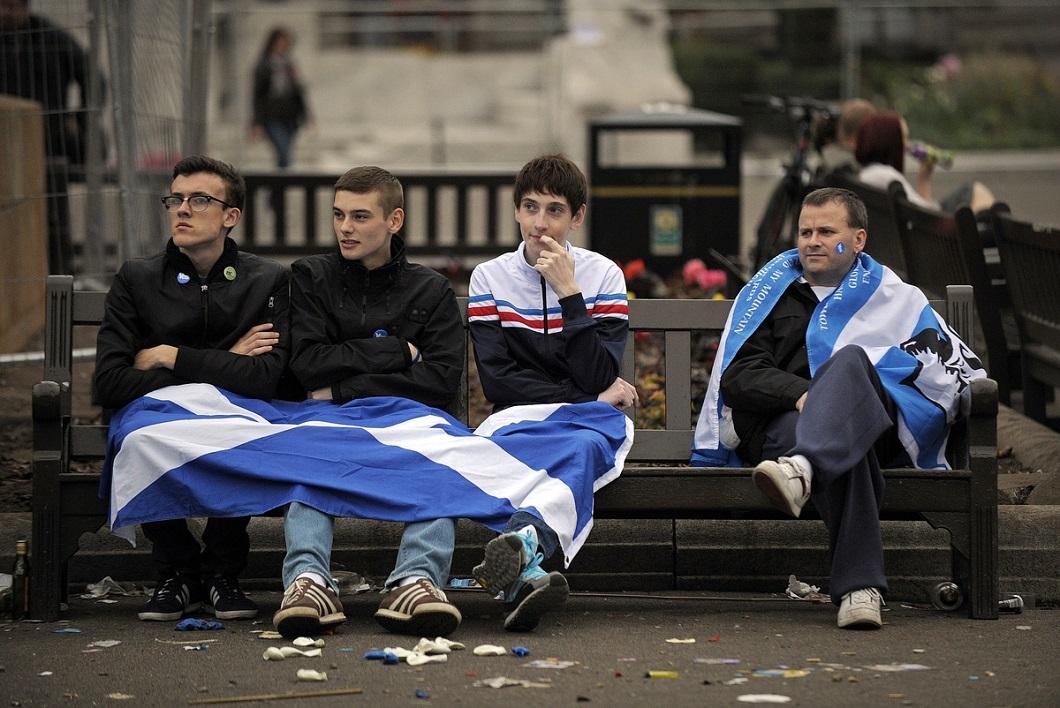 Фотография: Реакция шотландцев на результаты референдума о независимости №6 - BigPicture.ru
