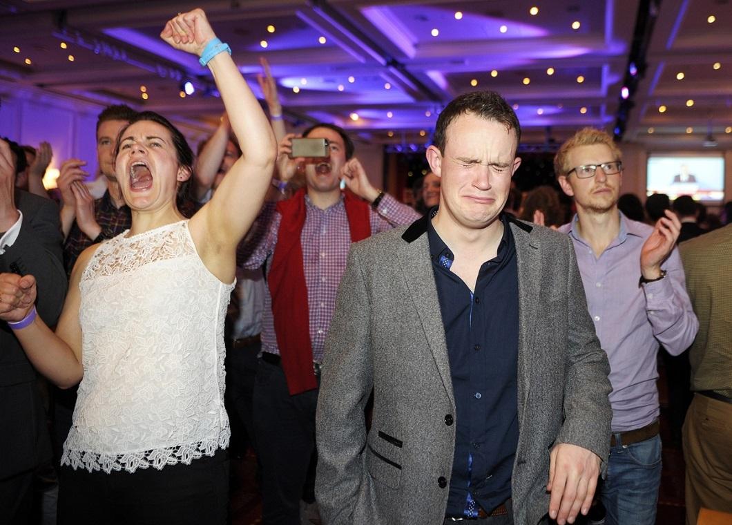 Фотография: Реакция шотландцев на результаты референдума о независимости №10 - BigPicture.ru