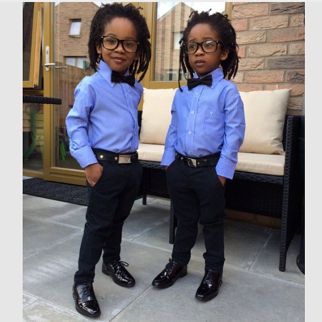 Фотография: Маленькие братья-близнецы — короли моды Инстаграма №4 - BigPicture.ru
