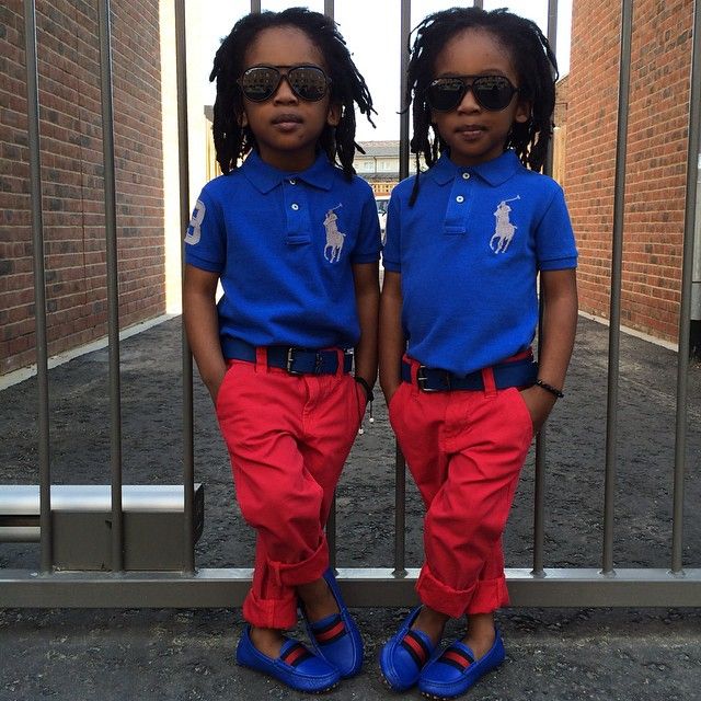 Фотография: Маленькие братья-близнецы — короли моды Инстаграма №11 - BigPicture.ru