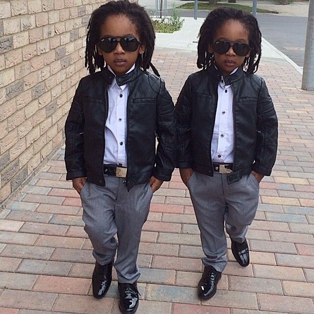Фотография: Маленькие братья-близнецы — короли моды Инстаграма №12 - BigPicture.ru