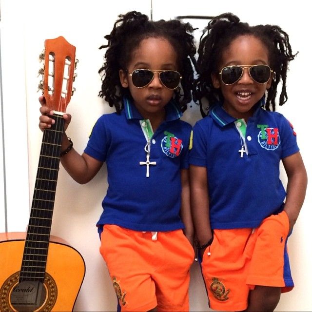 Фотография: Маленькие братья-близнецы — короли моды Инстаграма №16 - BigPicture.ru
