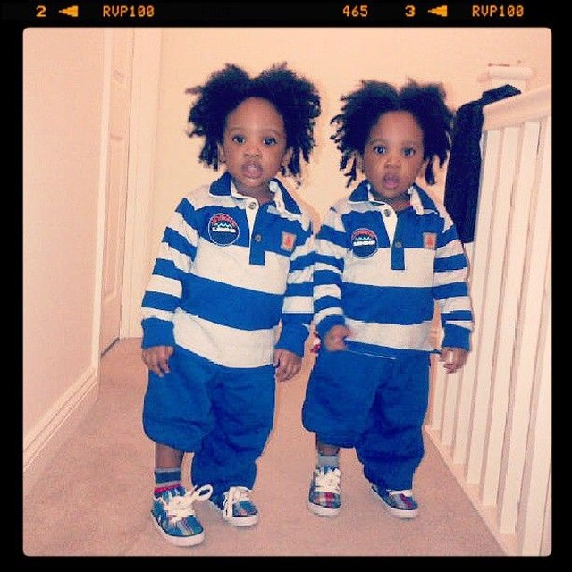 Фотография: Маленькие братья-близнецы — короли моды Инстаграма №19 - BigPicture.ru