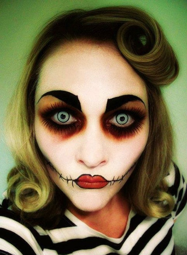 Фотография: 22 идеи безумного макияжа для Хэллоуина №13 - BigPicture.ru