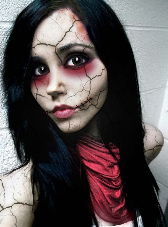 Фотография: 22 идеи безумного макияжа для Хэллоуина №20 - BigPicture.ru