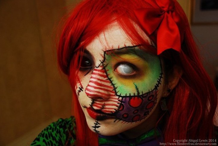 Фотография: 22 идеи безумного макияжа для Хэллоуина №21 - BigPicture.ru