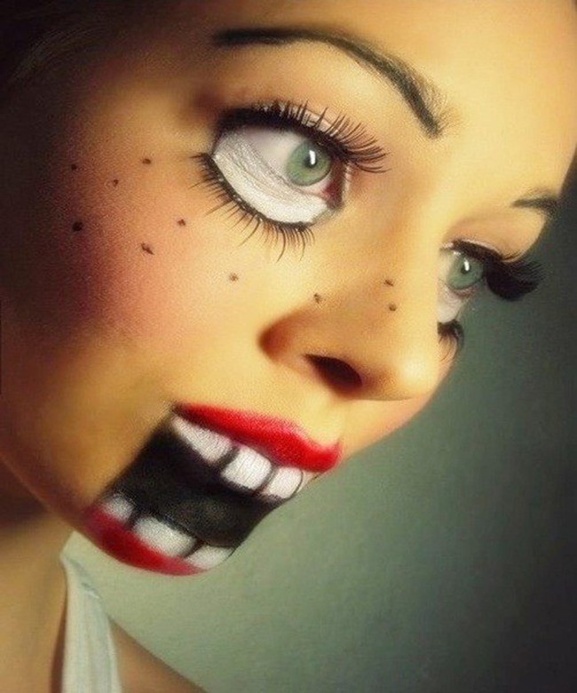 Фотография: 22 идеи безумного макияжа для Хэллоуина №22 - BigPicture.ru