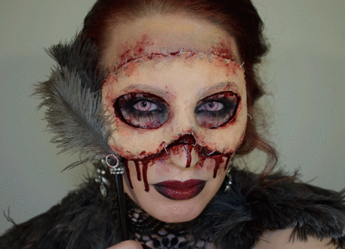 Фотография: 22 идеи безумного макияжа для Хэллоуина №23 - BigPicture.ru