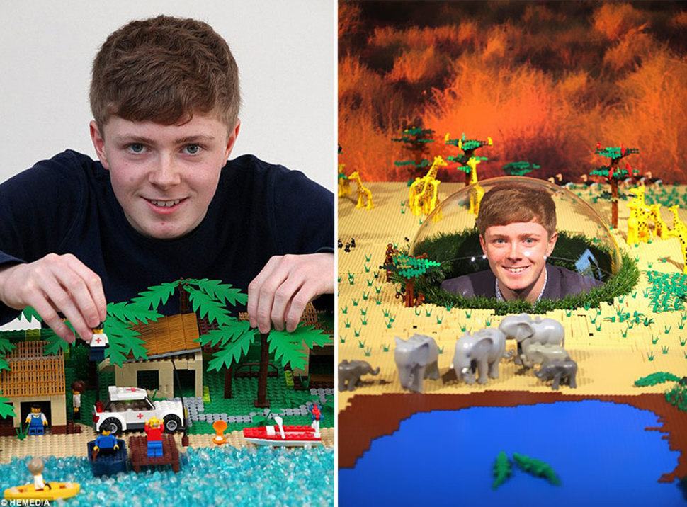 Фотография: 15-летний подросток мастерски воссоздает знаменитые сцены голливудских блокбастеров из конструктора Lego №15 - BigPicture.ru