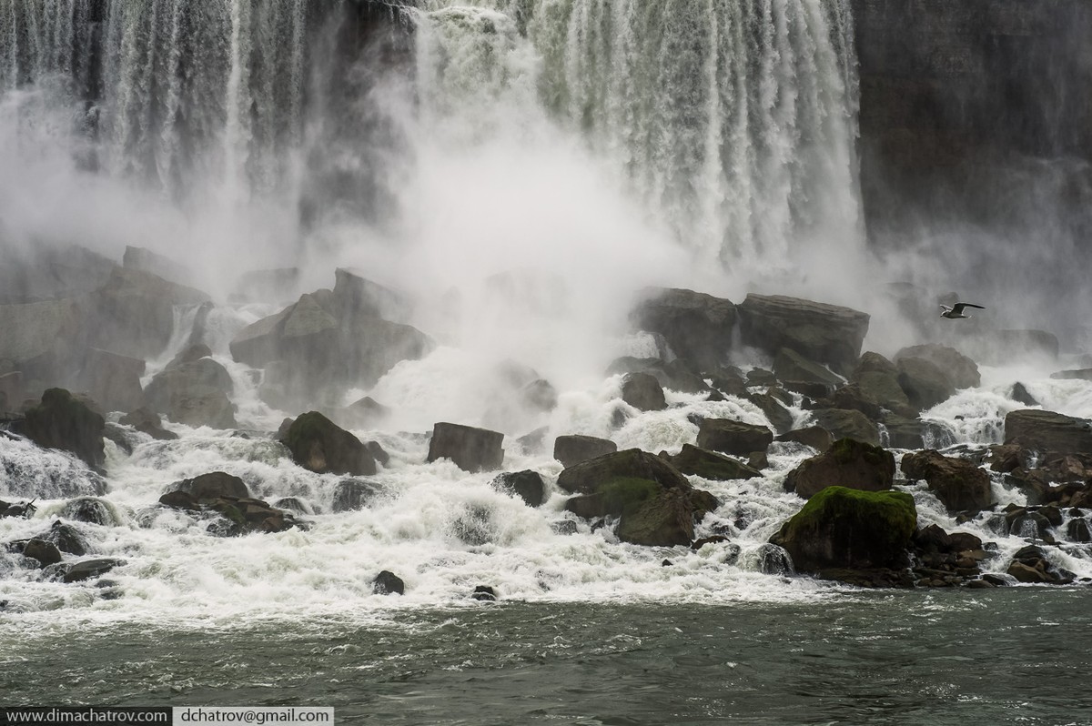 Фотография: Ниагарский водопад. Вид изнутри №7 - BigPicture.ru