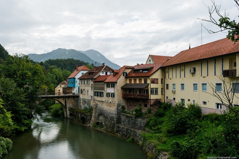 Фотография: Škofja Loka (Шкофья-Лока) — самый красивый сохранившийся средневековый город в Словении №1 - BigPicture.ru
