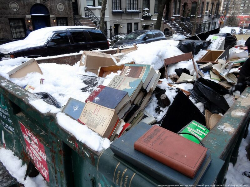 Фотография: Удивительные находки в нью-йоркском мусорном контейнере №1 - BigPicture.ru