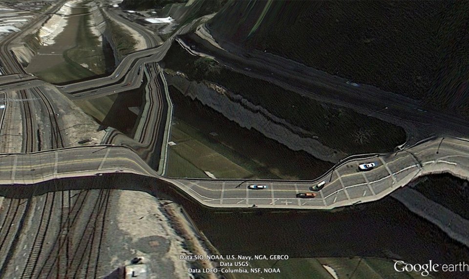 Фотография: 32 фотографии из Google Earth, противоречащие здравому смыслу №9 - BigPicture.ru