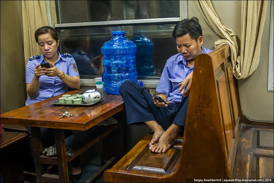 Фотография: Вьетнамский поезд. Путешествие из Ханоя в Са Па №21 - BigPicture.ru