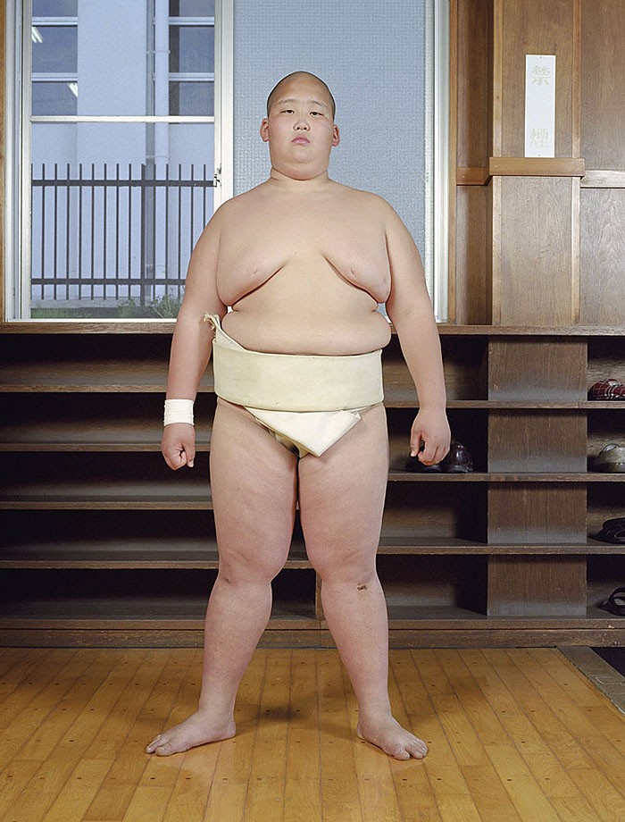 Фотография: Как борцы сумо выглядят в детстве и юности №6 - BigPicture.ru