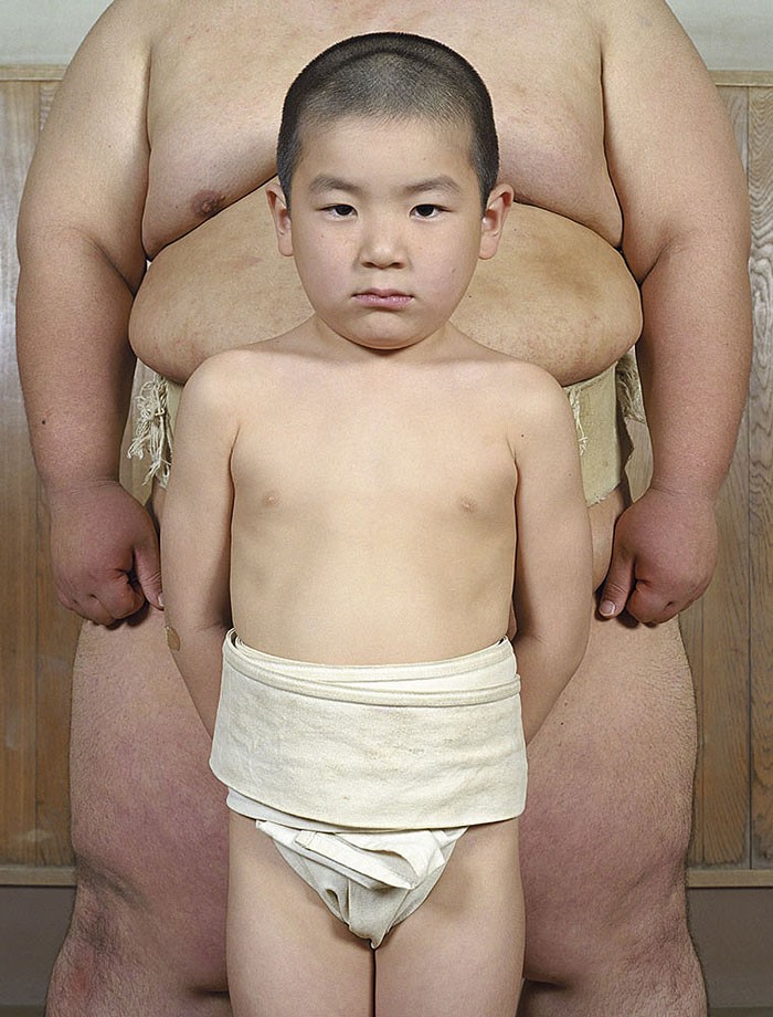 Фотография: Как борцы сумо выглядят в детстве и юности №9 - BigPicture.ru