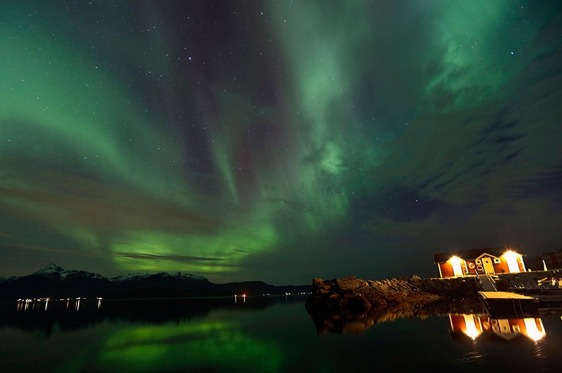 Фотография: Северное сияние в Норвегии №1 - BigPicture.ru