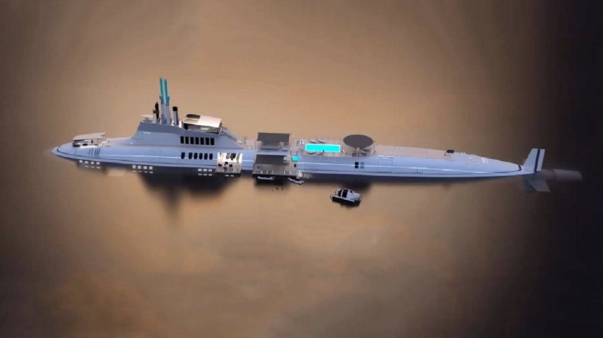 Фотография: 10 самых эксклюзивных частных подводных лодок №11 - BigPicture.ru