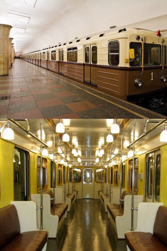 Фотография: Уникальные поезда московского метро №1 - BigPicture.ru