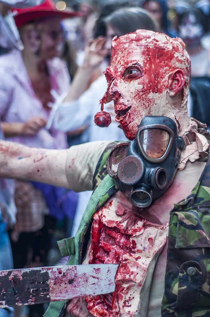 Фотография: Зомби-моб 2014 в Турине №2 - BigPicture.ru