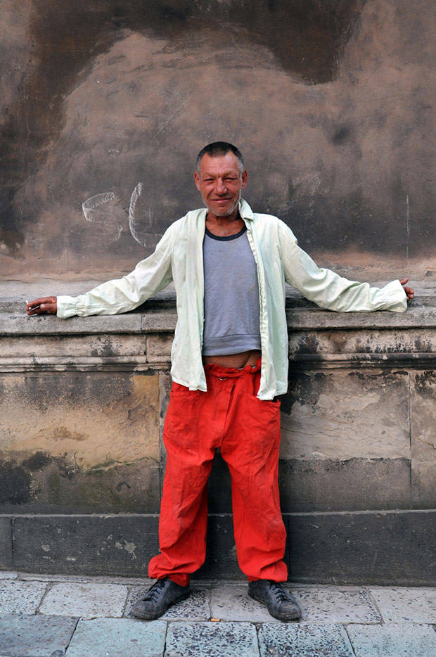Фотография: Славик — самый модный бомж Украины №12 - BigPicture.ru
